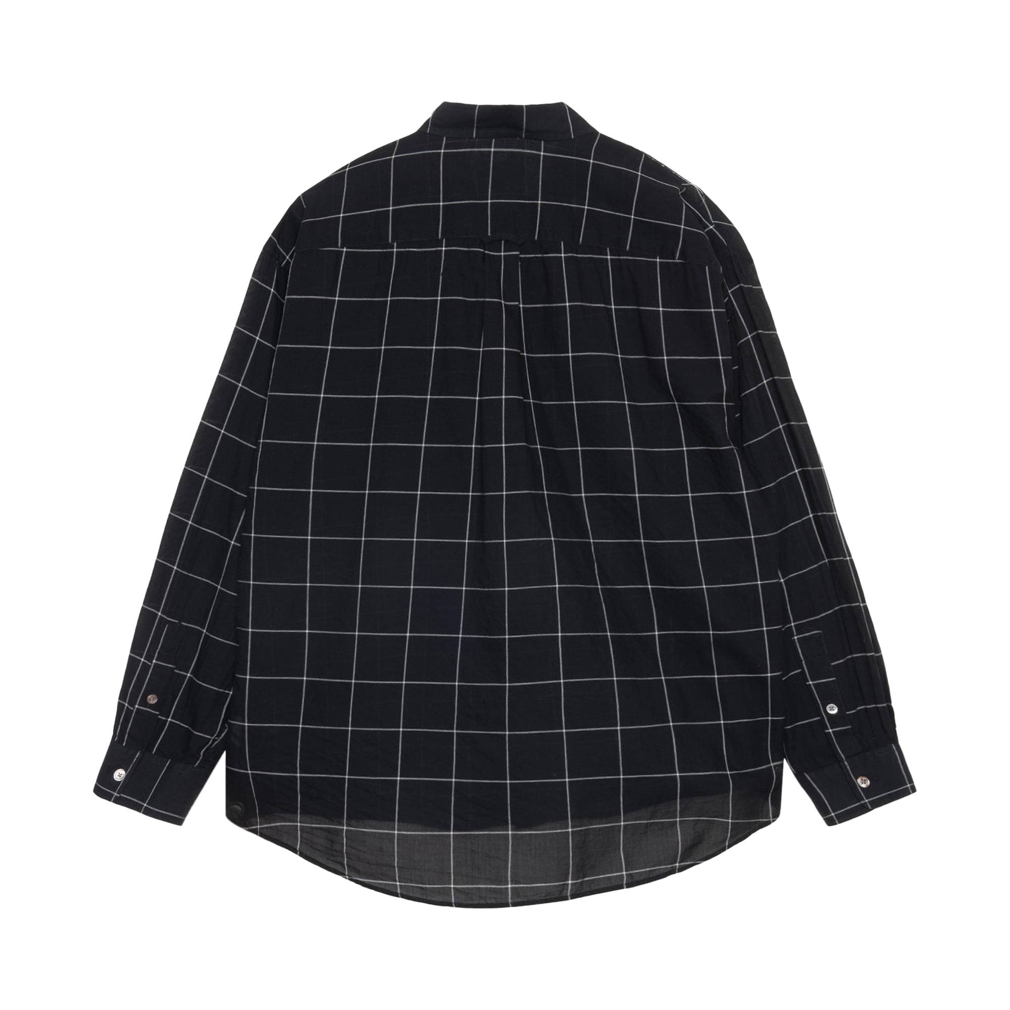 Stussy Light Weight Classic Shirt 'Black Windowpane' - 2