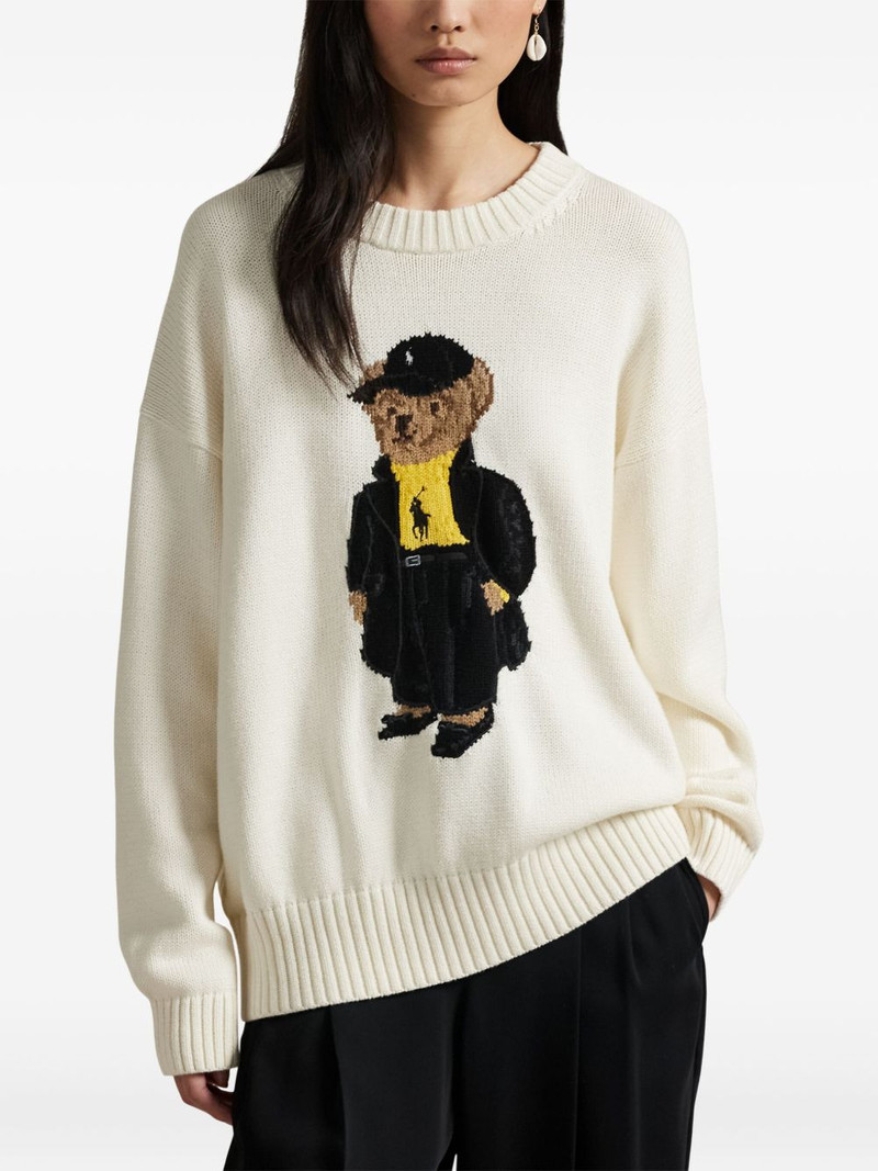 Polo Bear-embroidered crew-neck sweater 3