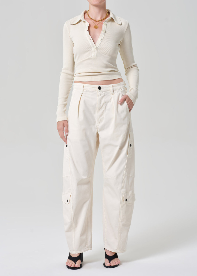 Flight Pant In Plaster - 1