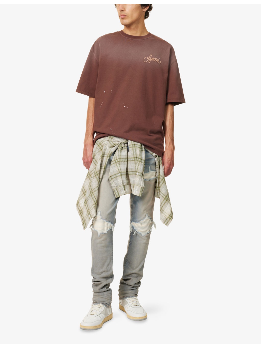 Design Studio Embroidered Cotton T-Shirt - 2