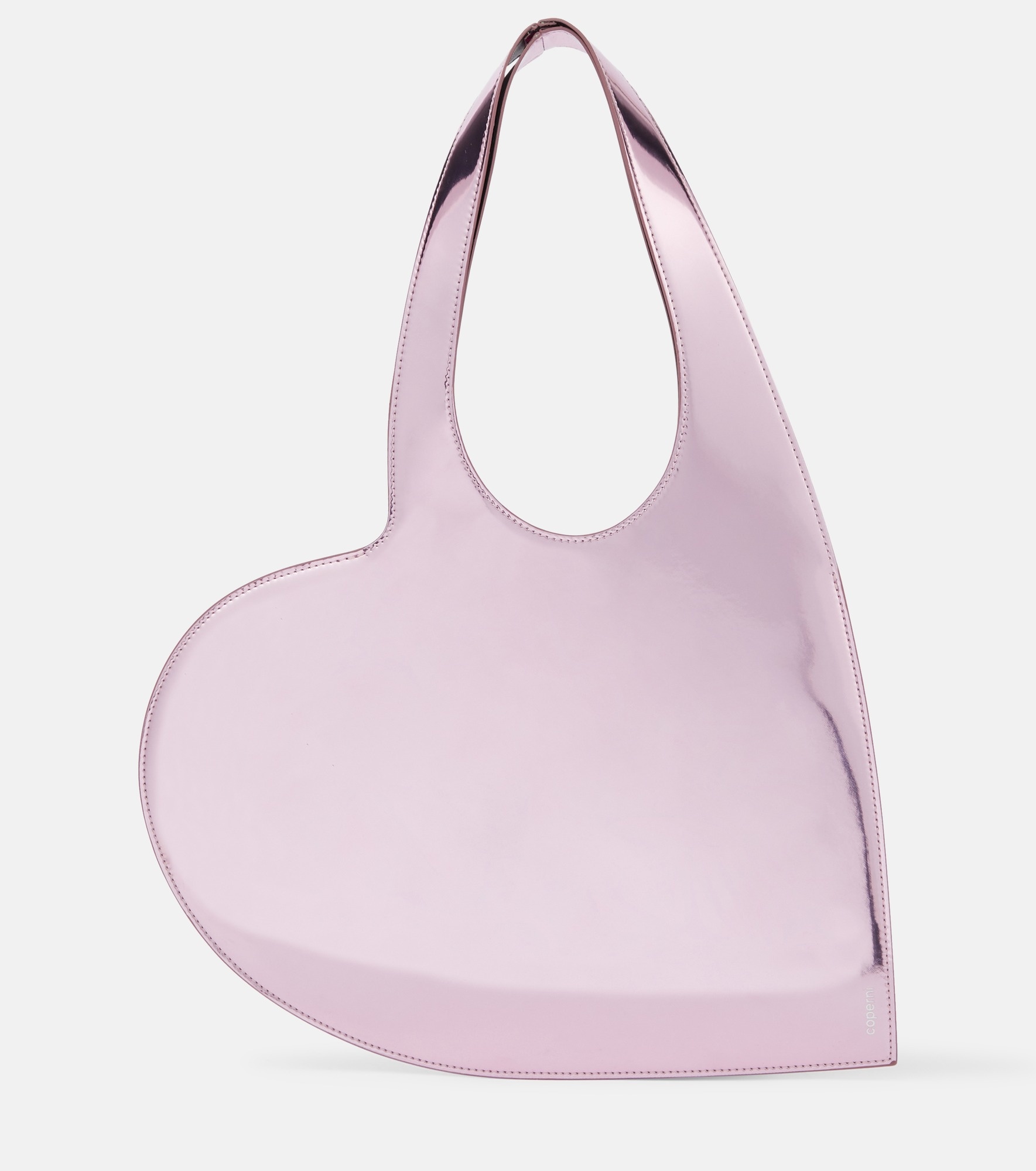 Heart Mini metallic tote bag - 1