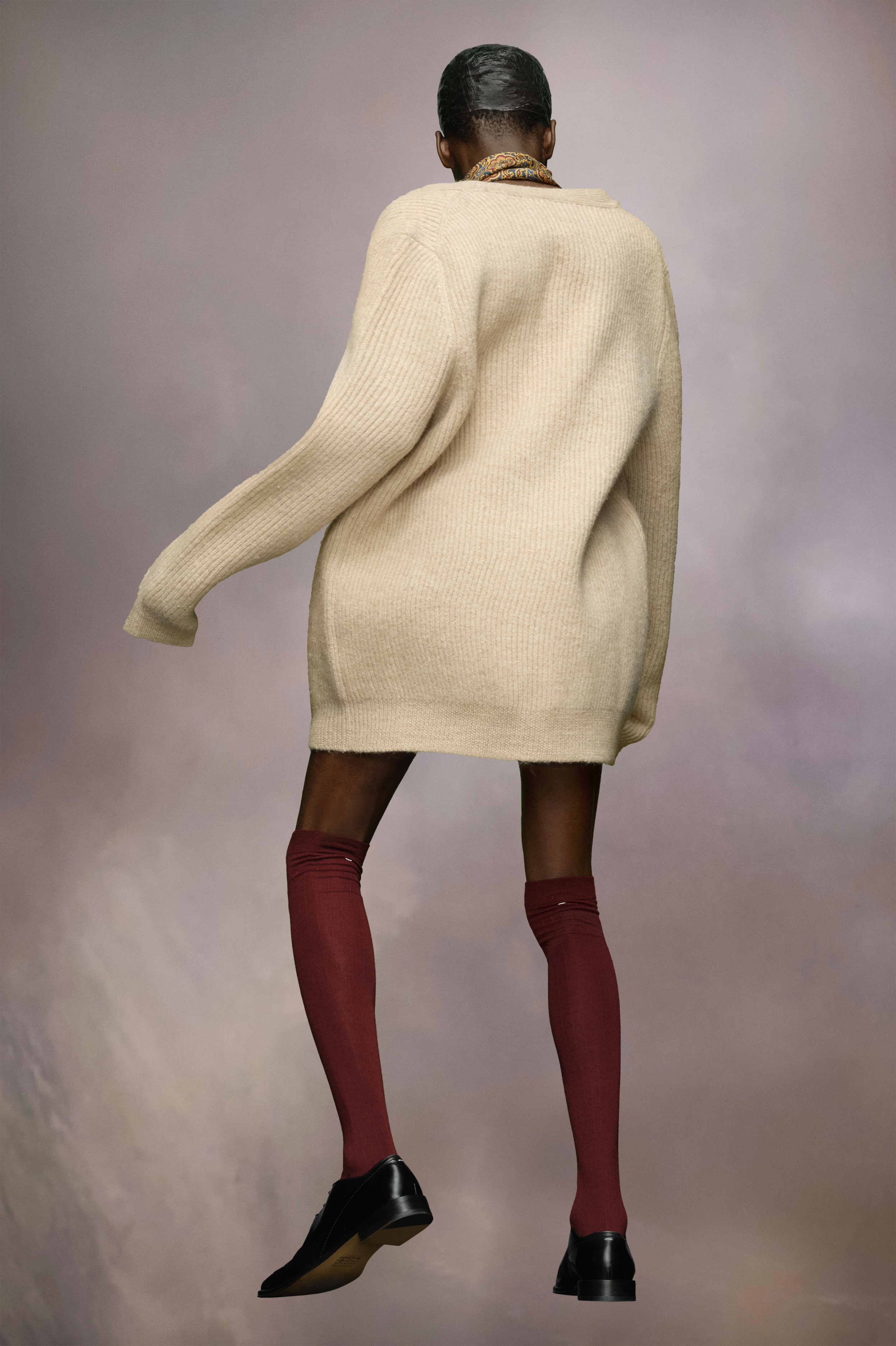 Alpaca cardigan - 4