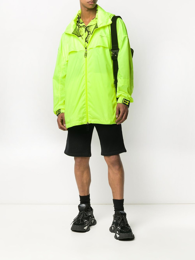 Off-White paper clip lightweight jacket outlook