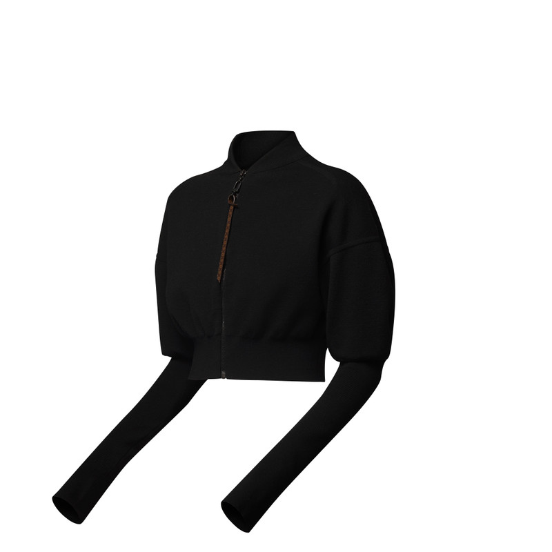 Louis Vuitton Ribbed Sleeve Bomber Jacket outlook