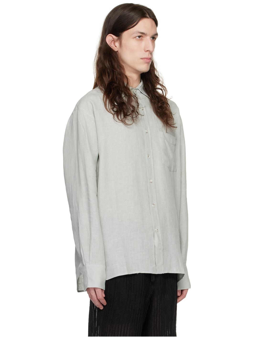 Green Relaxed Shirt - 2