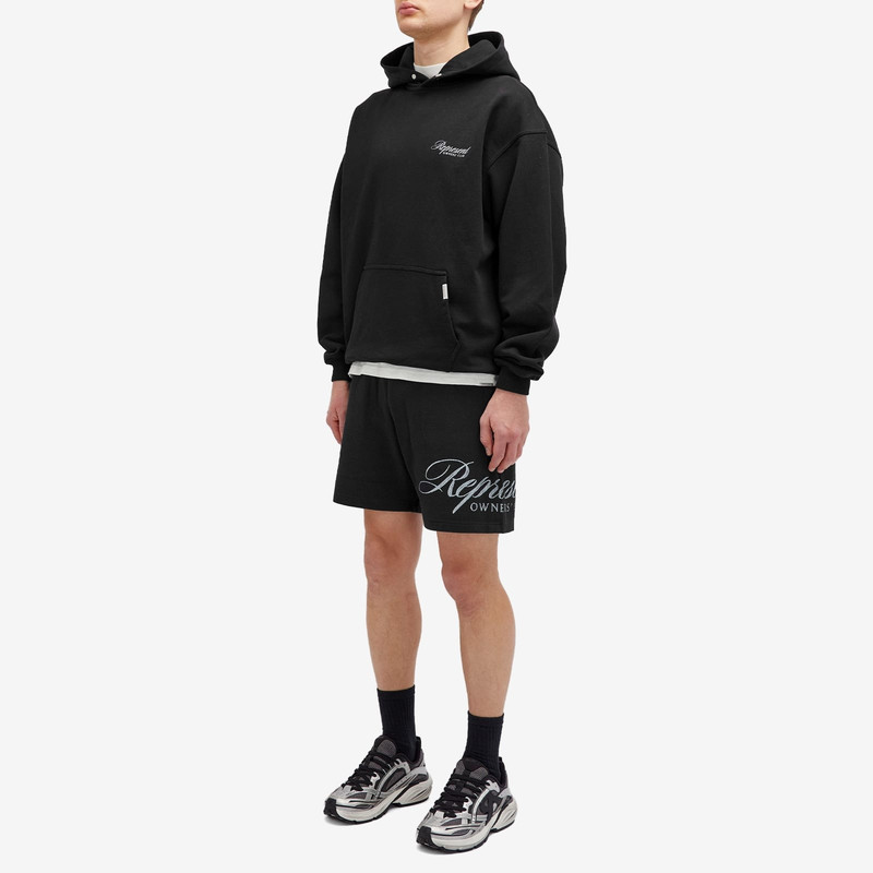 REPRESENT Represent Owners Club Script Mesh Shorts outlook