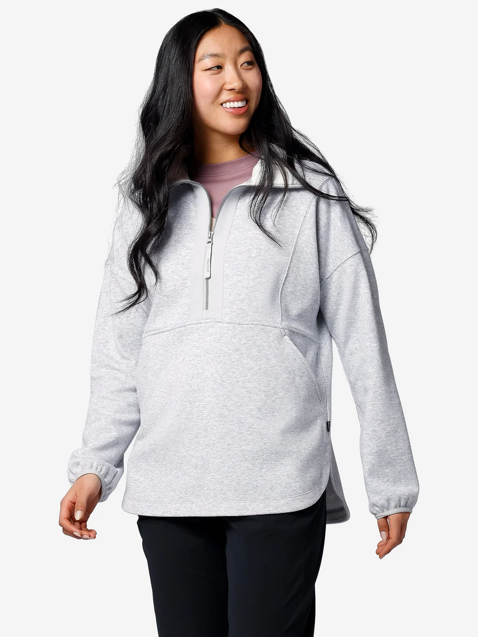 Women's Hideaway Plush Half-Zip Hoodie - 1