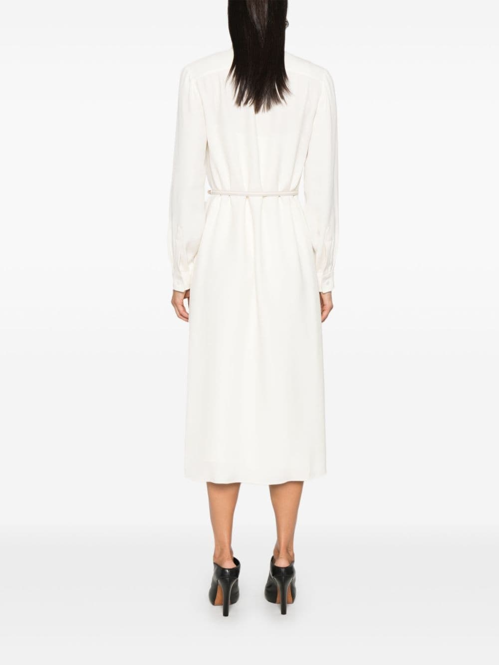 belted maxi dress - 7