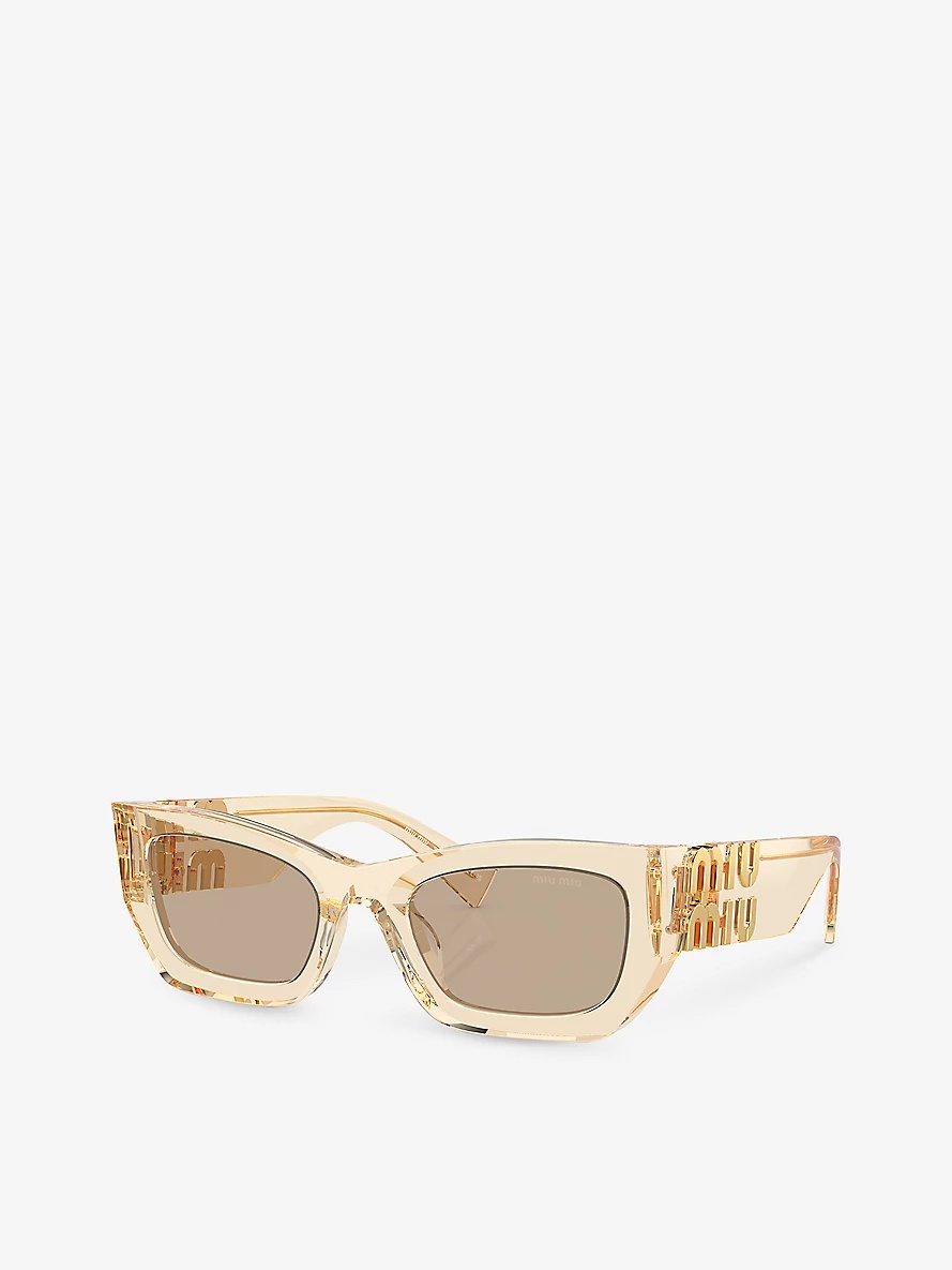 MU 09WS regular-frame acetate sunglasses - 2