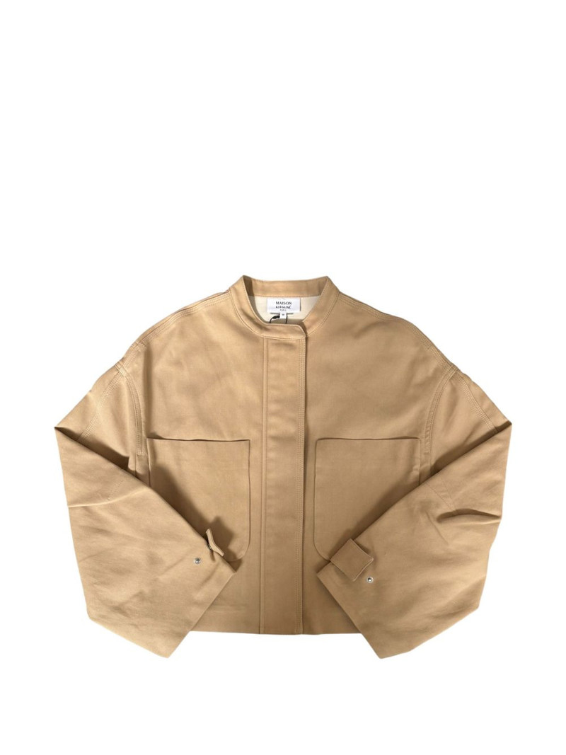 pocket-details cotton jacket 1
