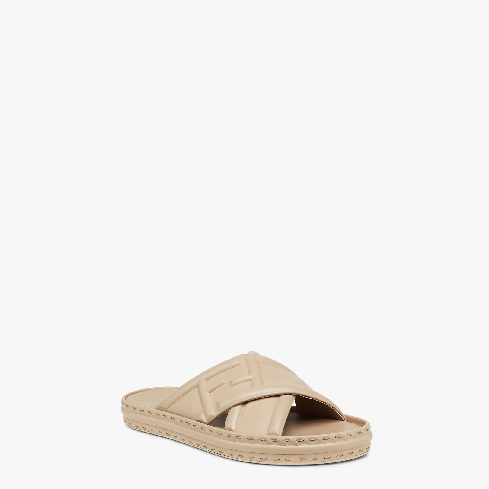 Beige leather sandals - 2