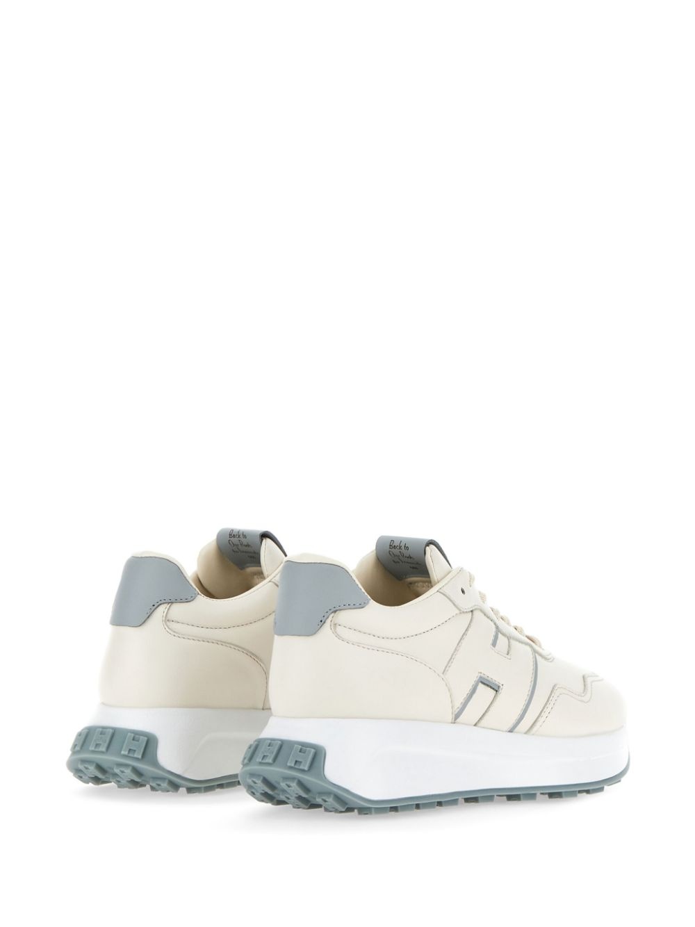 logo-patch sneakers - 3