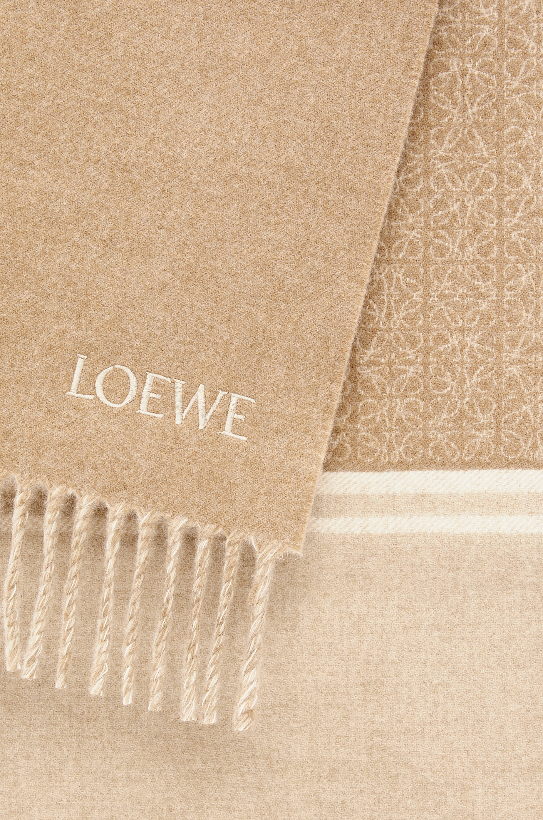 Scarf in wool and cashmere - 3
