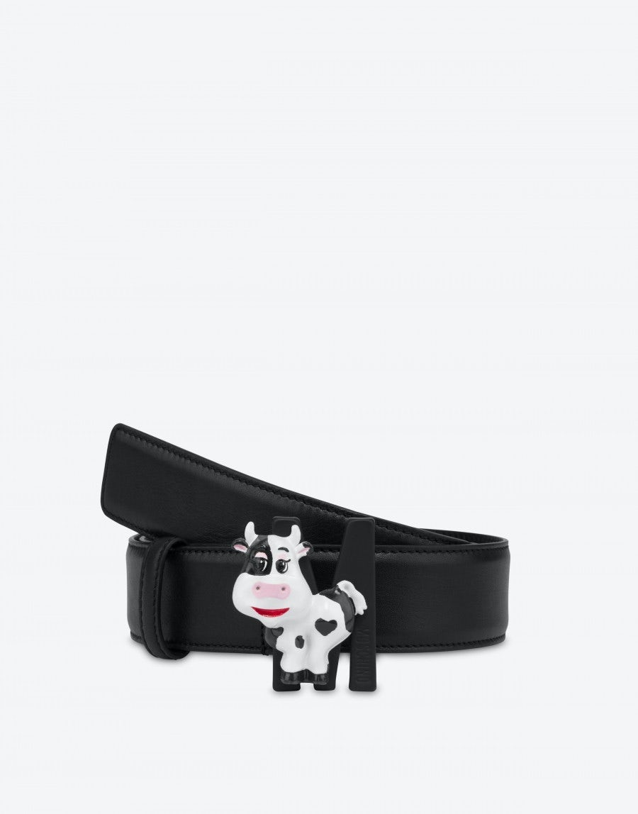 M BABY COW CALFSKIN BELT - 3