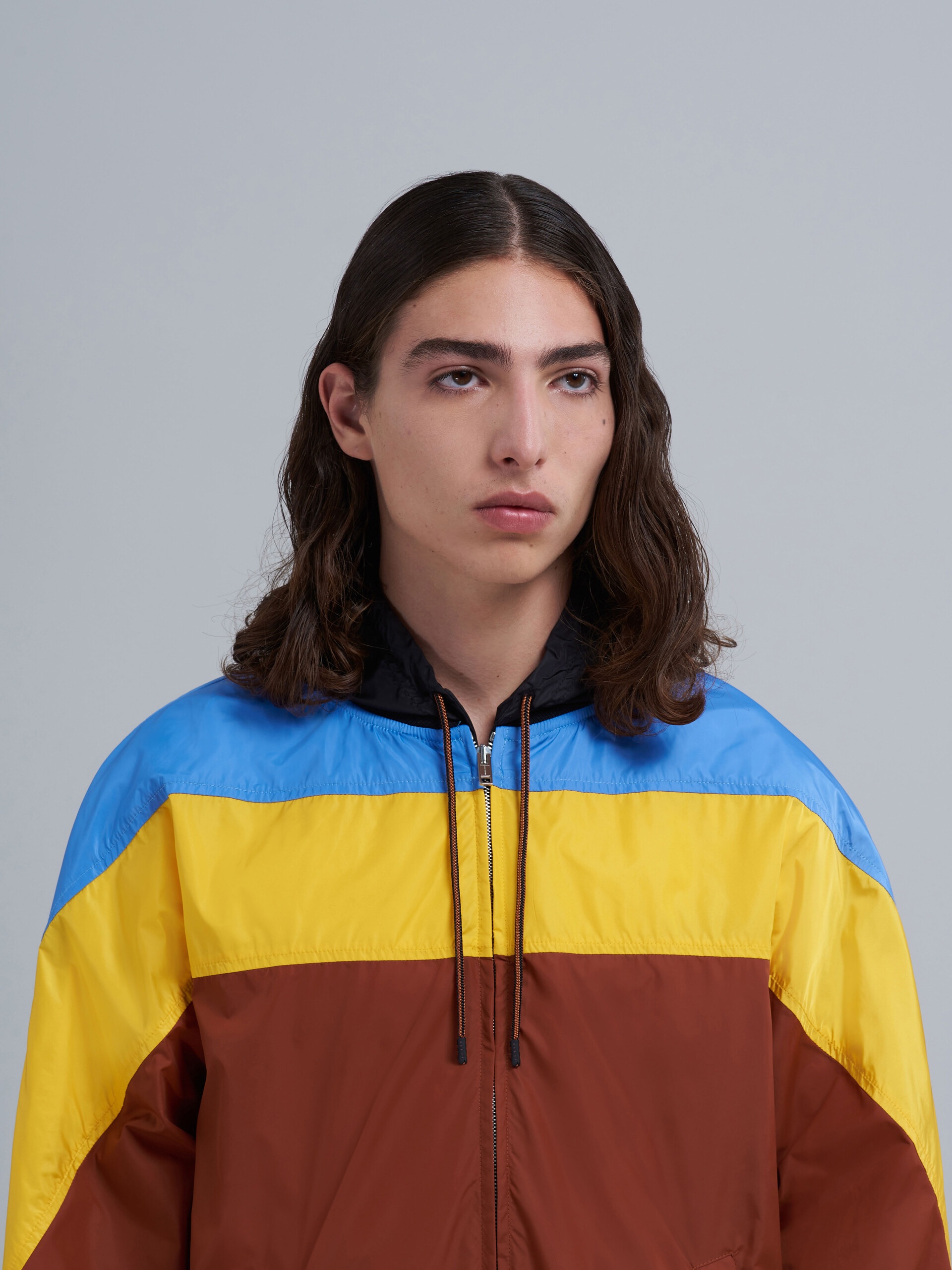 TECHNICAL NYLON WINDBREAKER - 4