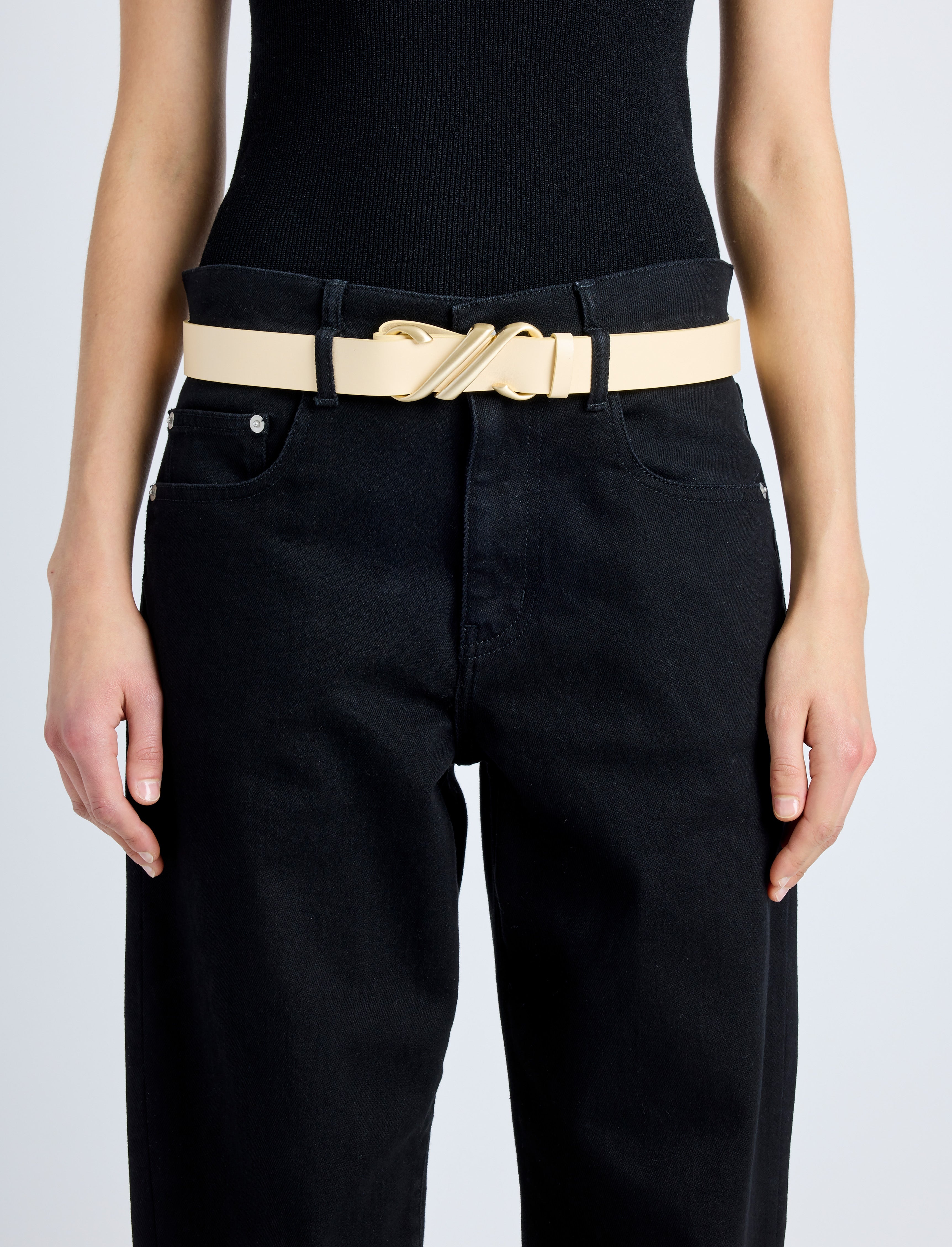 Monogram Belt in Shiny Calf - 2