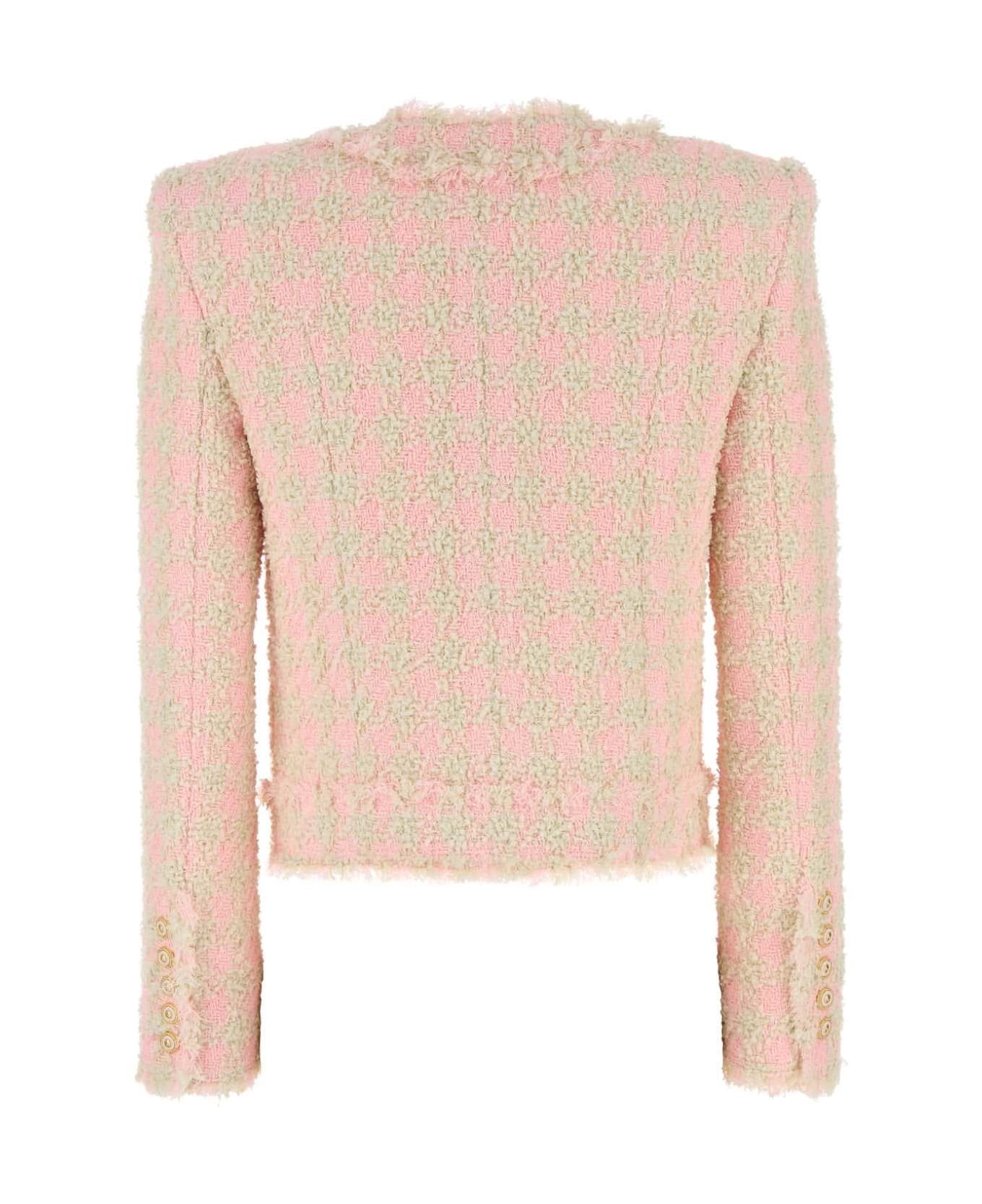 Embroidered Bouclã© Blazer - 2