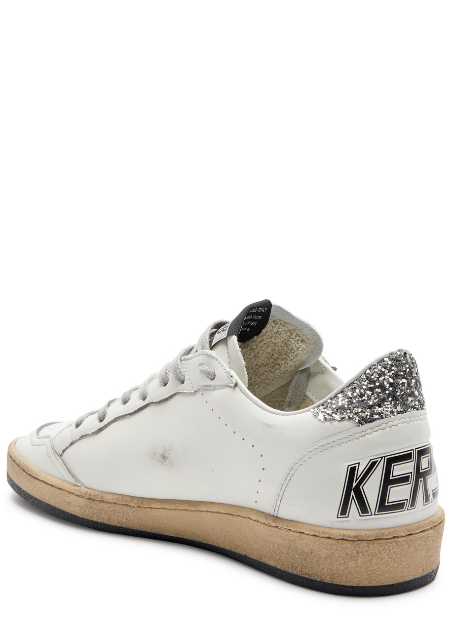 Ball Star distressed leather sneakers - 2