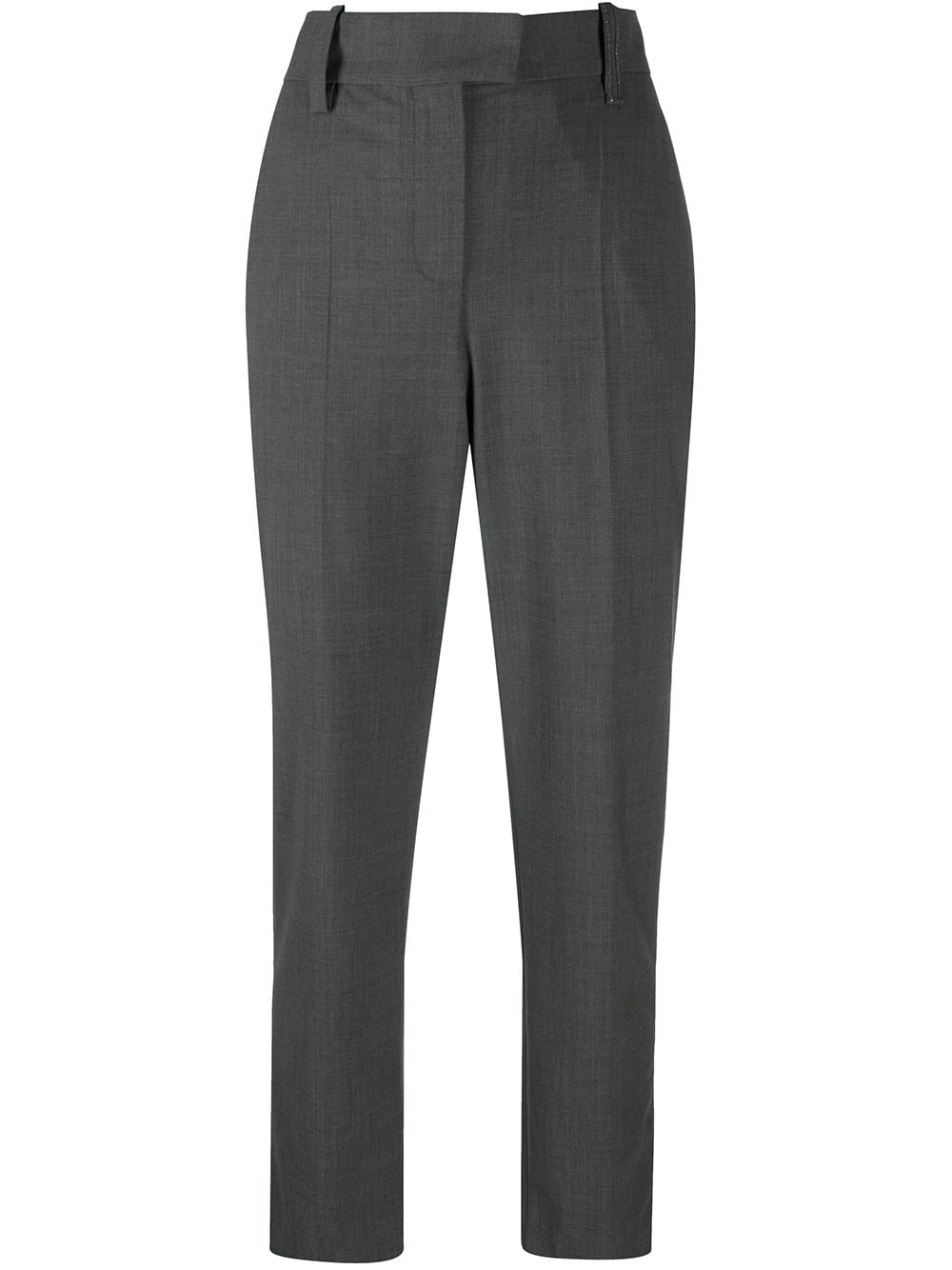 straight-leg tailored trousers - 1