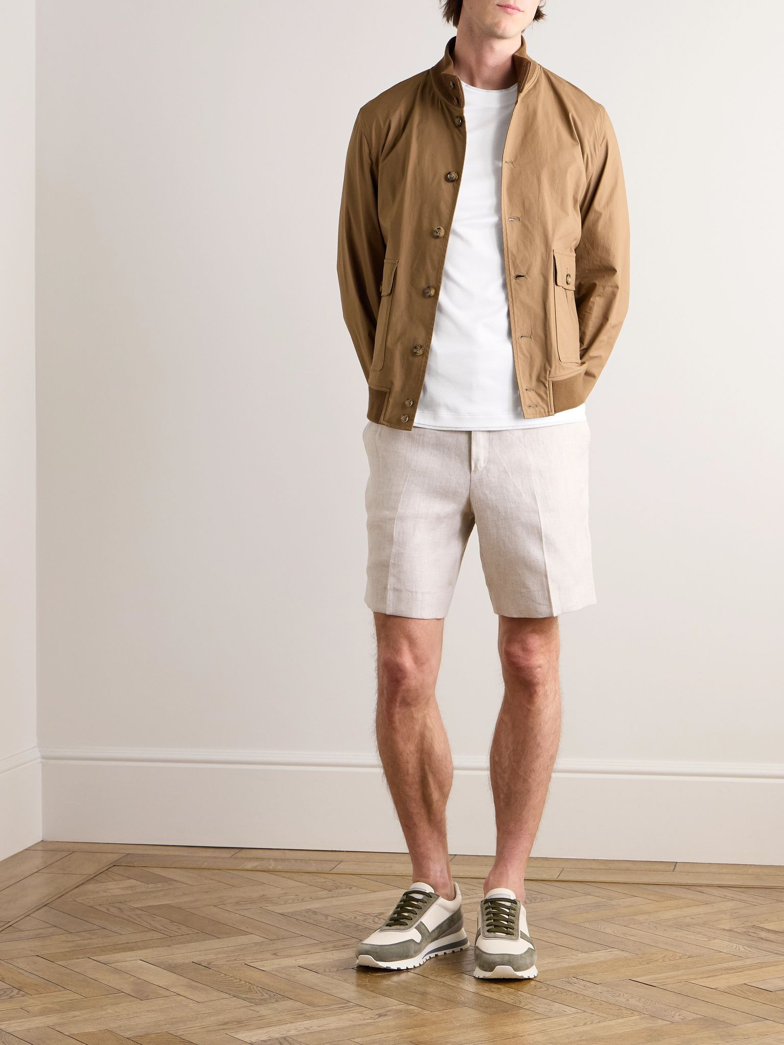 Layered Cotton-Jersey T-Shirt White - 2