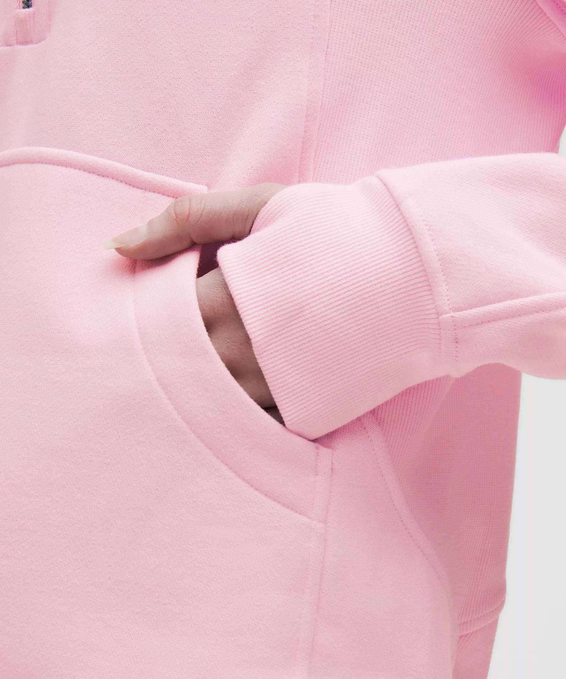 Scuba Oversized Funnel-Neck Half Zip *Long - 5