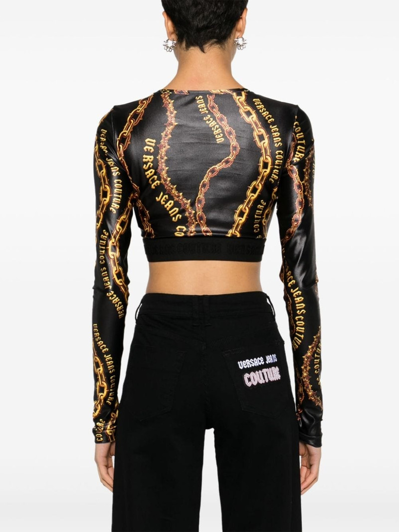 Chain Couture crop top 4
