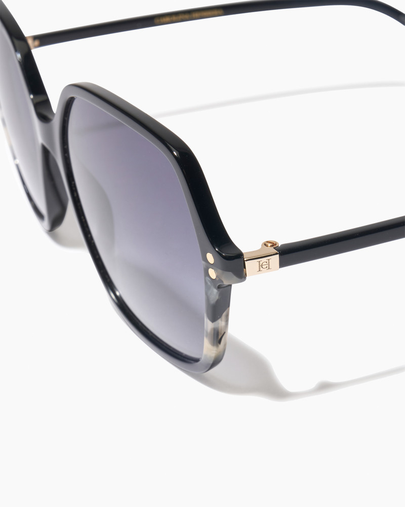 Oversized Oval Sunglasses With Contrast Frames 4