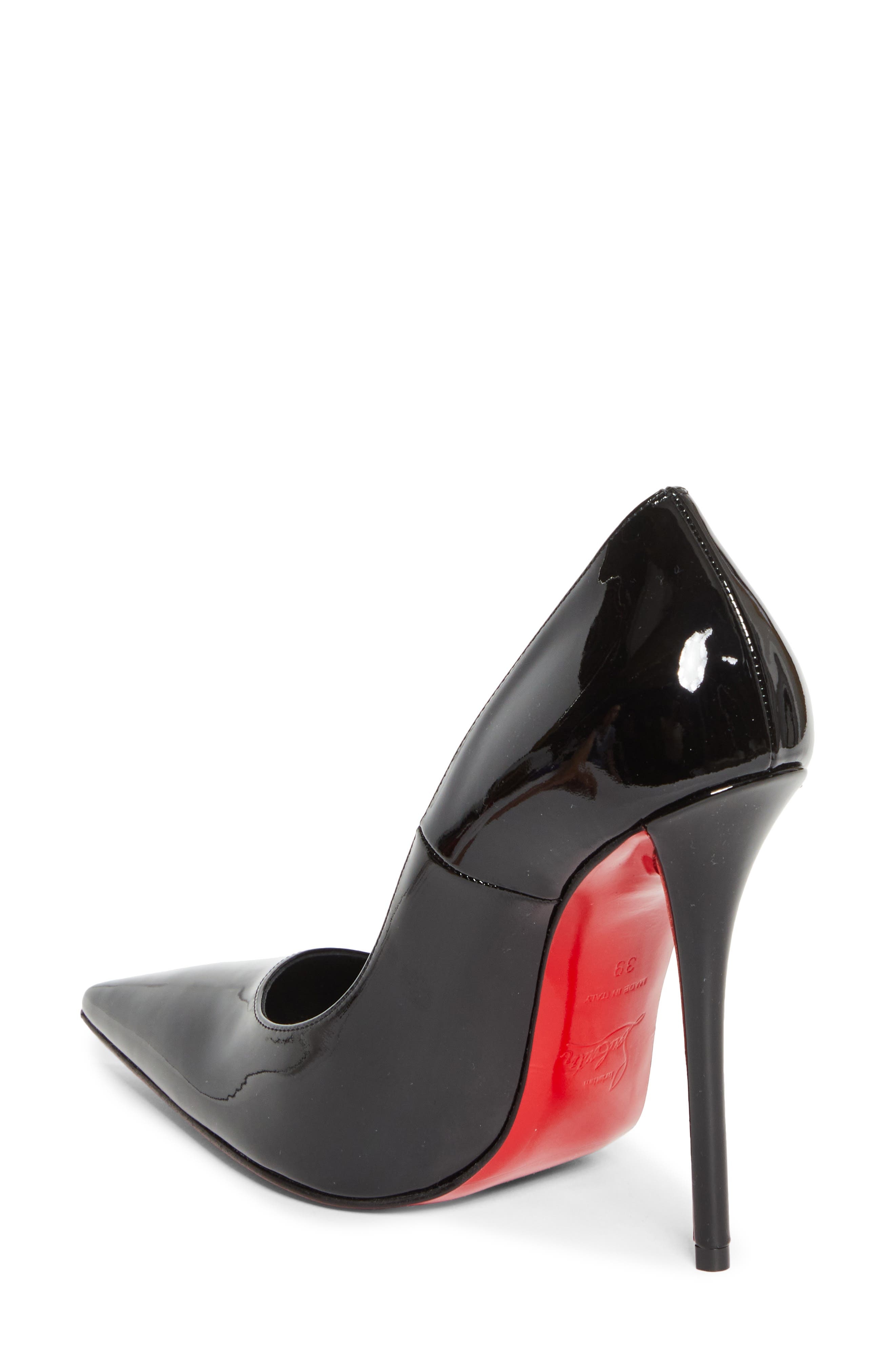 Christian Louboutin Miss Z Pointed Toe Pump in Black at Nordstrom - 2