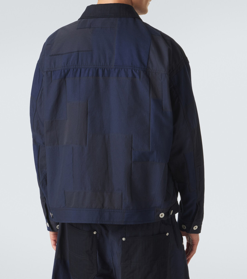 Cotton-blend blouson jacket 4