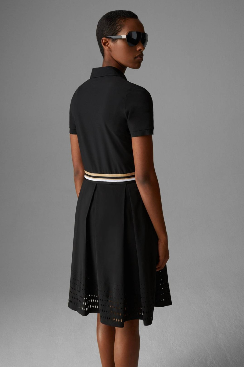 JANIKA PERFORMANCE DRESS IN BLACK 3