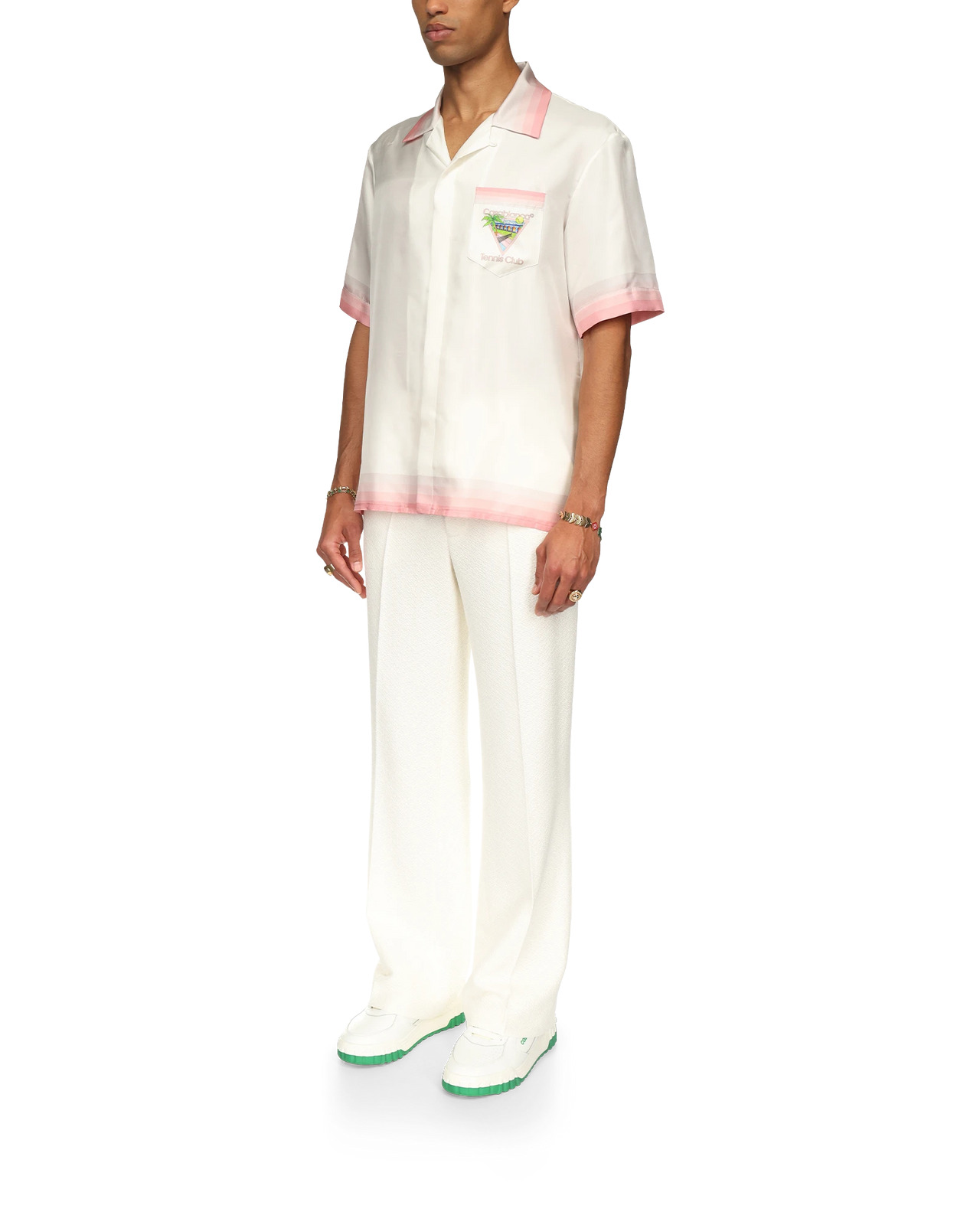Tennis Club Icon Silk Shirt | Casablanca Paris - 5