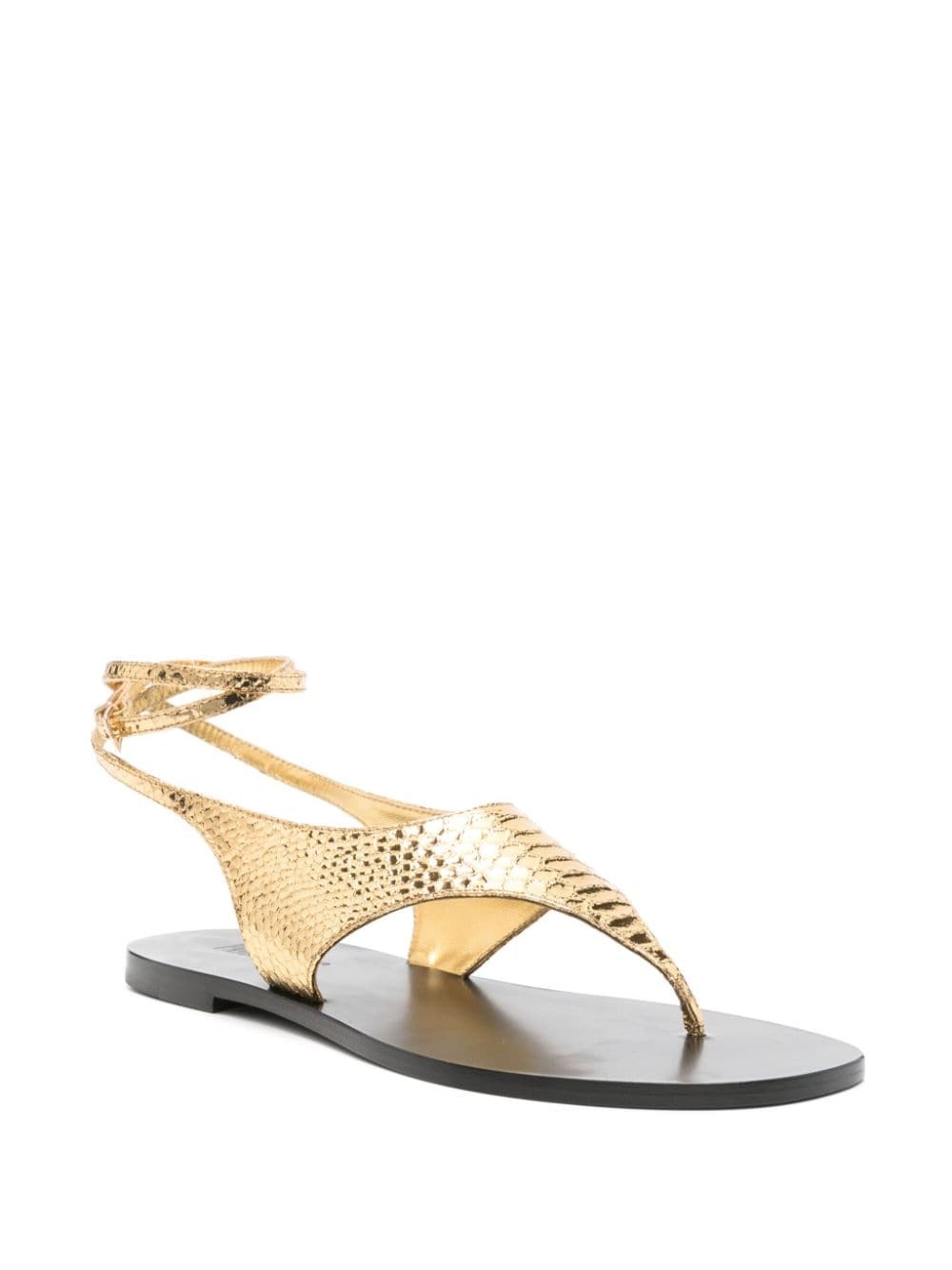 Amalfi leather sandals - 2