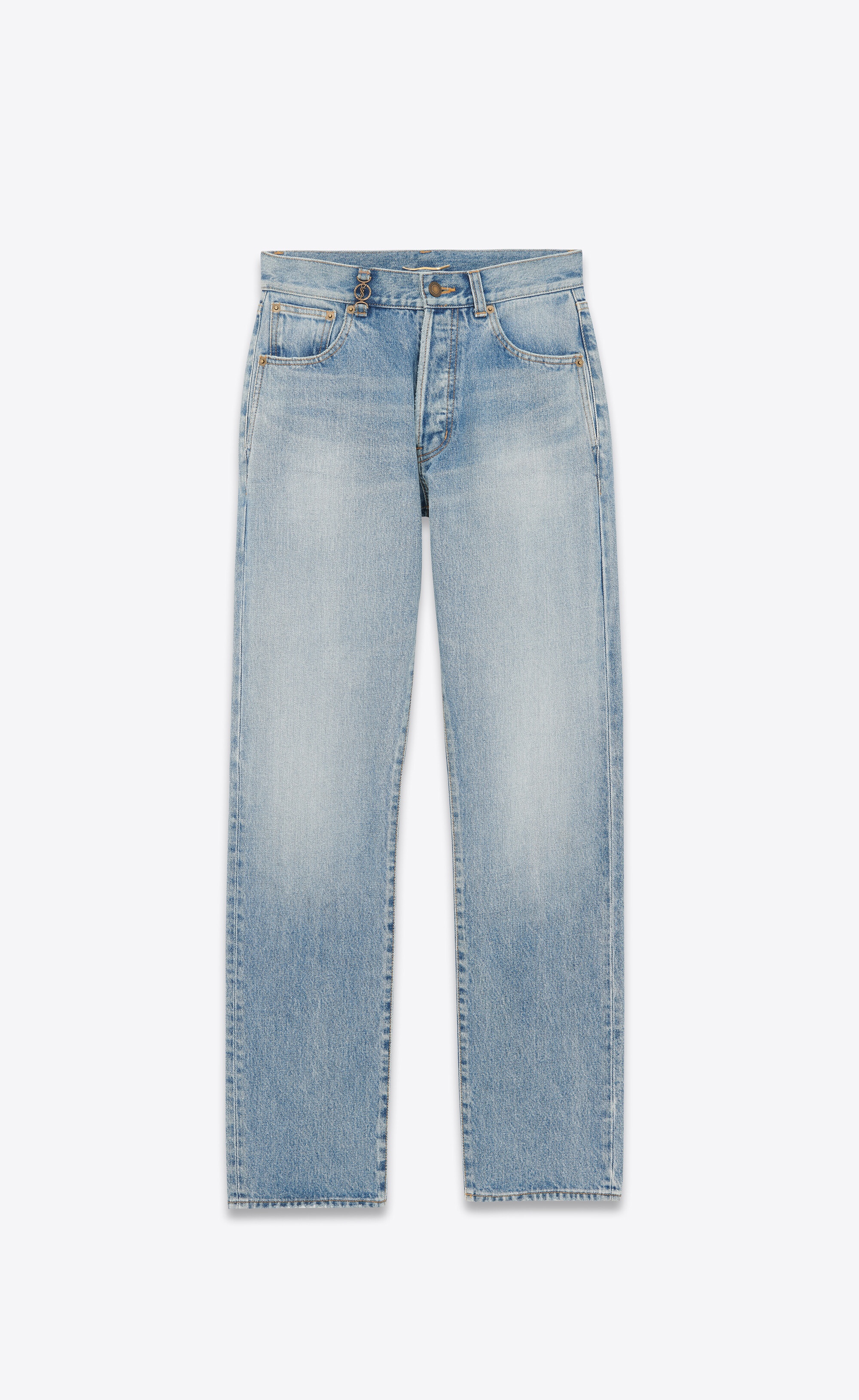 cassandre jeans in hawaii blue denim - 1