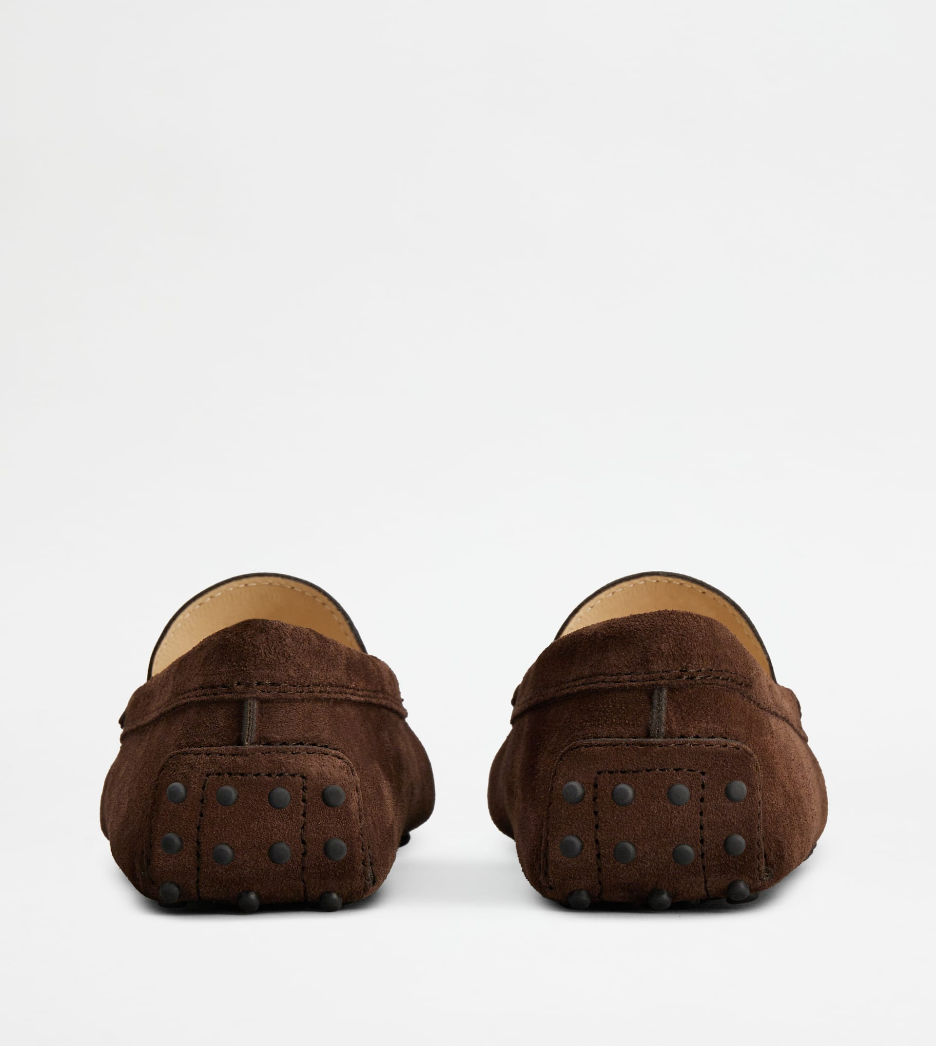GOMMINO DRIVING SHOES IN SUEDE - BROWN - 3