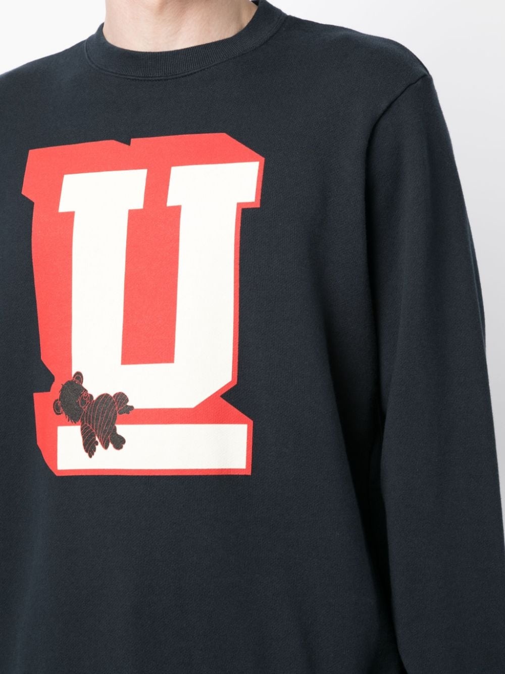 graphic-print cotton sweatshirt - 5