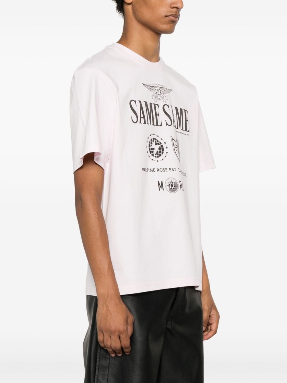 text-print T-shirt - 4