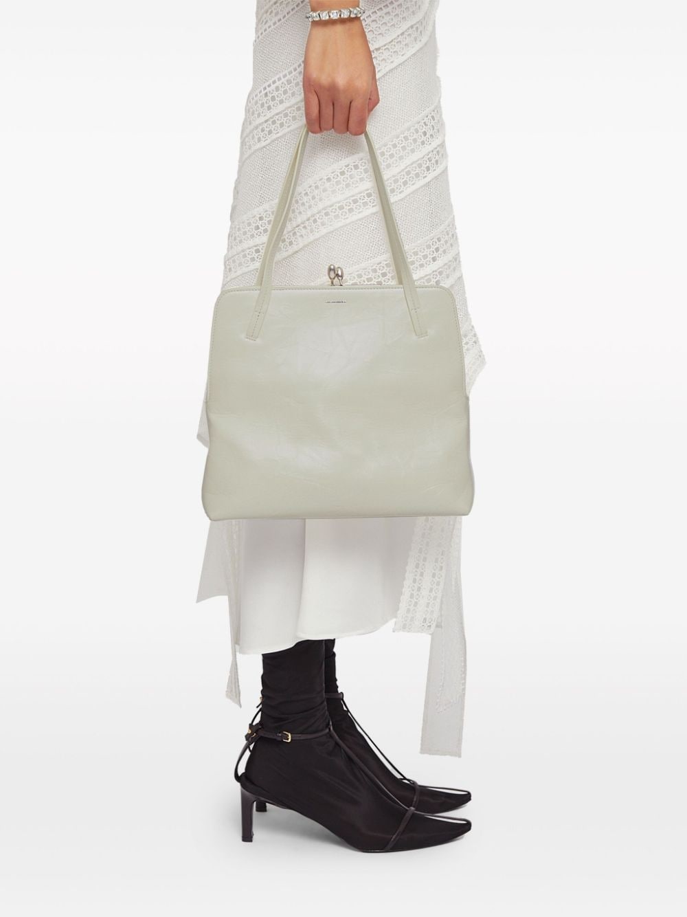 Goji leather tote bag - 3