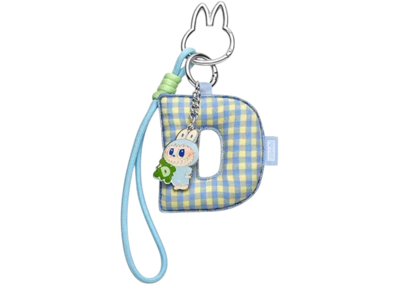 Pop Mart Labubu The Monsters Pin for Love Series "D" Letter Pendant - 1