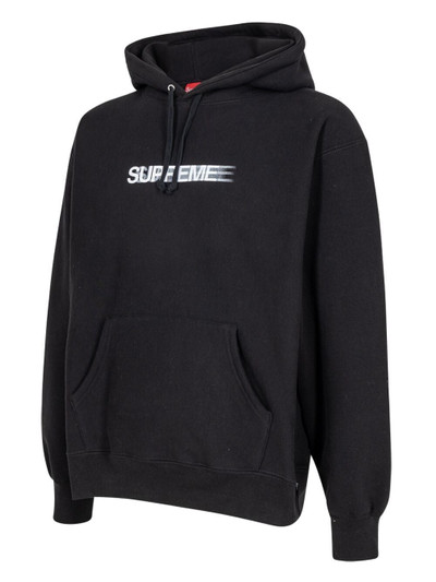 Supreme Motion Logo "Black" hoodie outlook
