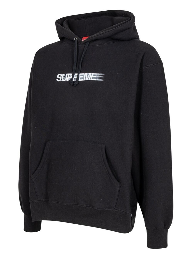 Supreme Motion Logo "Black" hoodie outlook