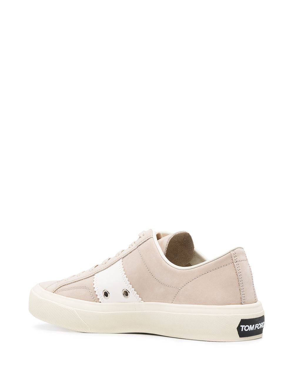 stripe low-top sneakers - 3