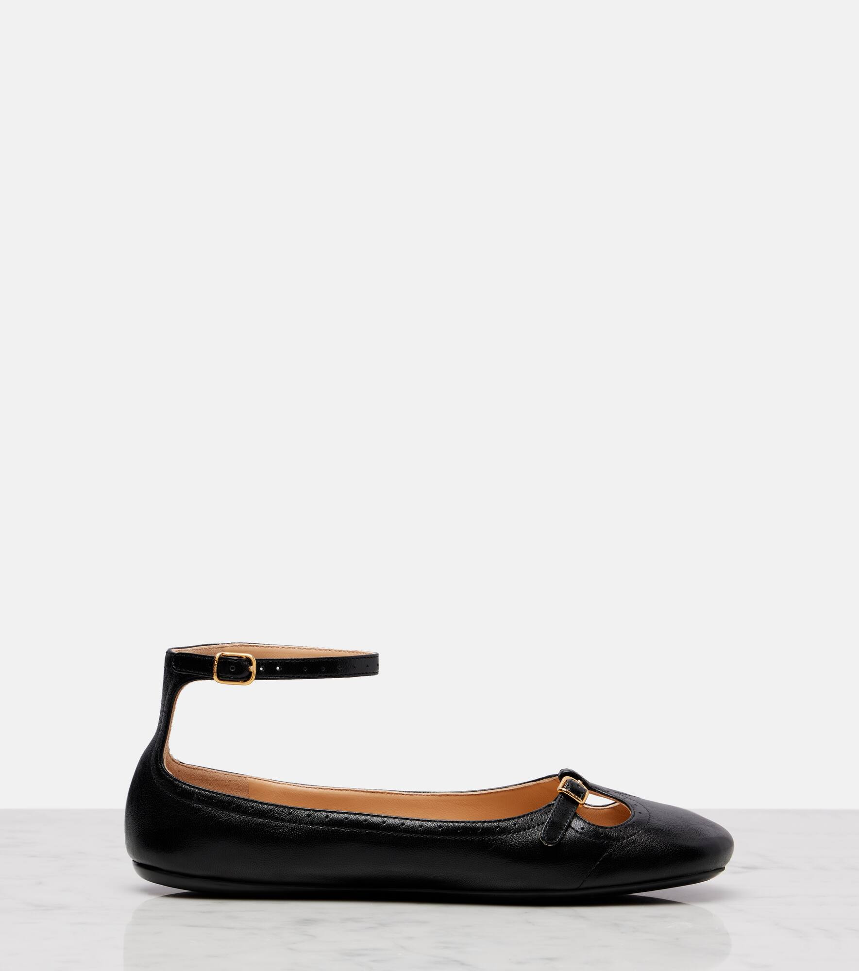 Leonore leather ballet flats - 4