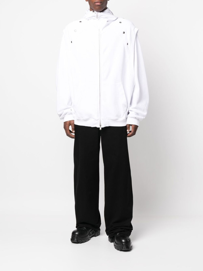Walter Van Beirendonck Star zip-fastening hoodie outlook