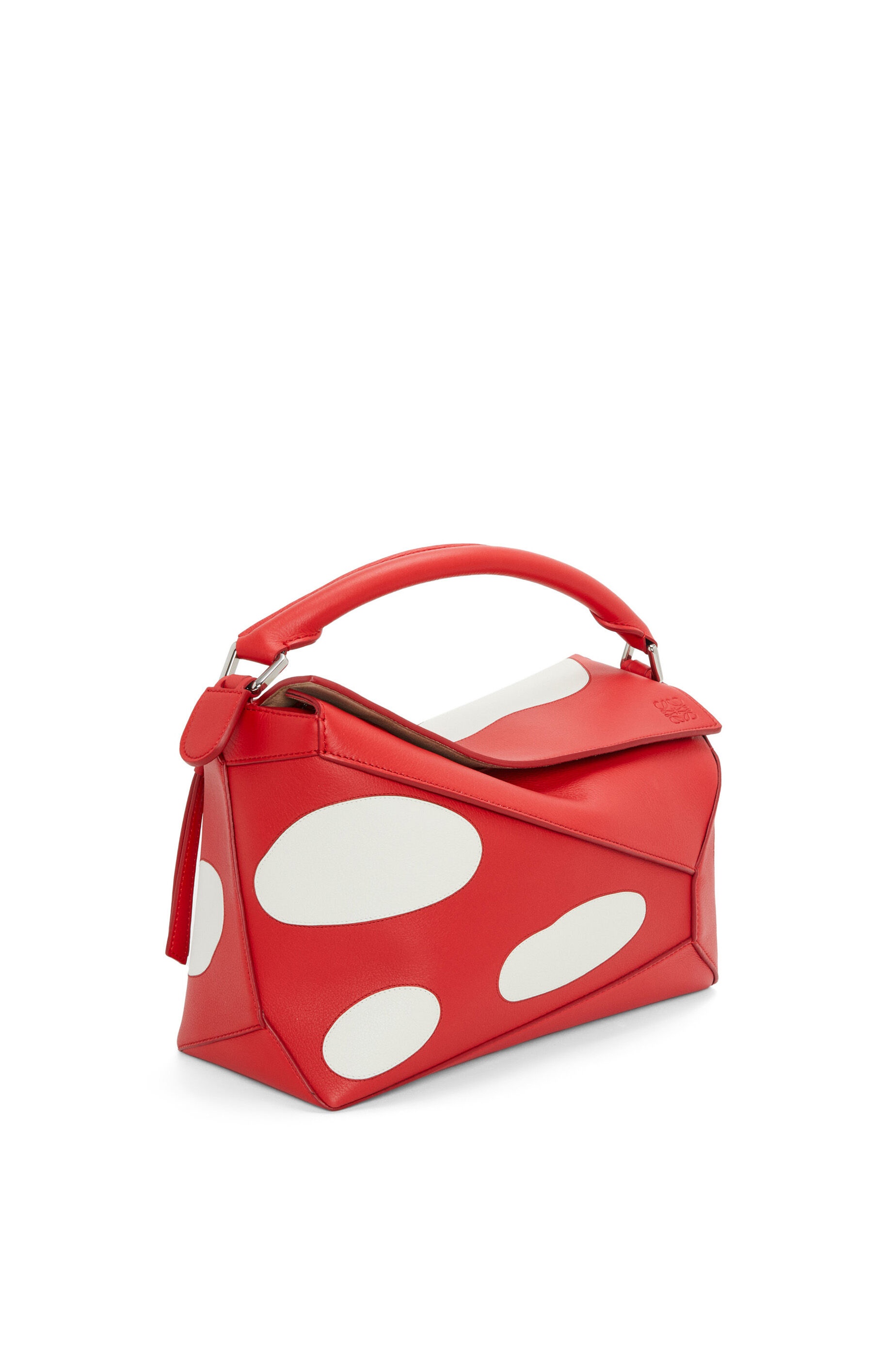 Mushroom Puzzle Edge bag in classic calfskin - 2