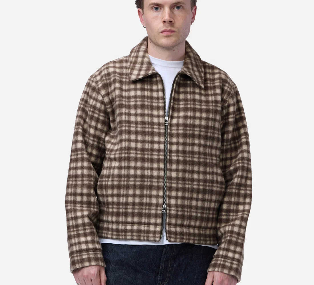 Club Jacket ~ Brown Plaid - 1