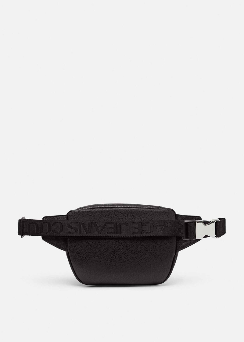 Logo Faux Leather Belt Bag 3