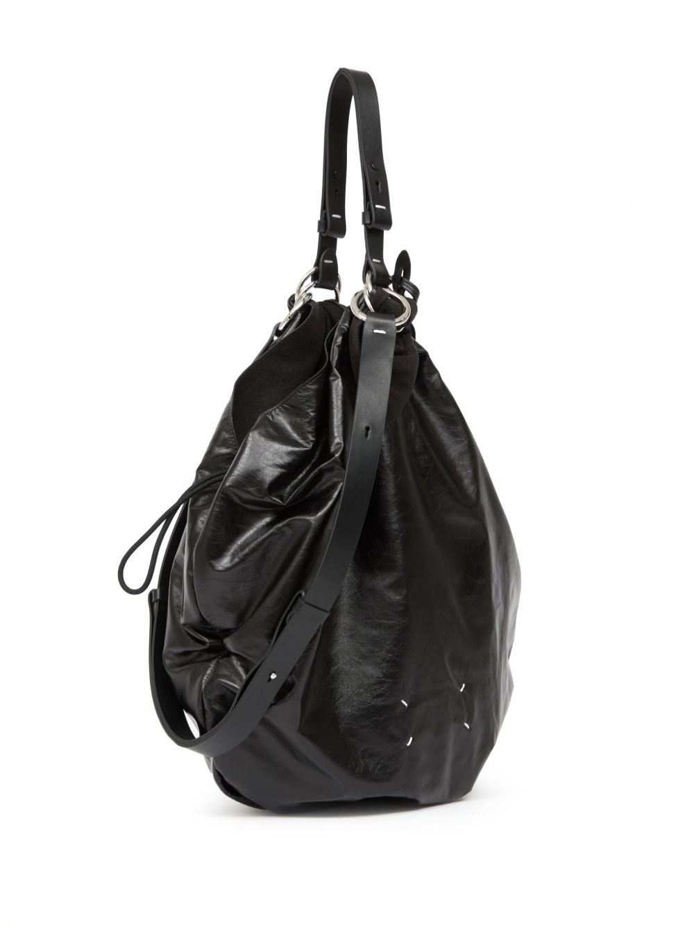 leather tote bag - 4