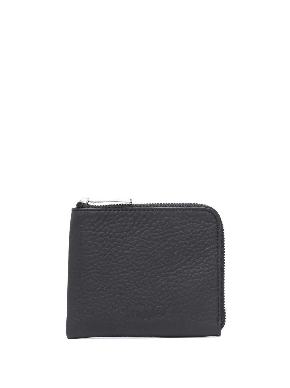 stitch-detail zip-up wallet - 1