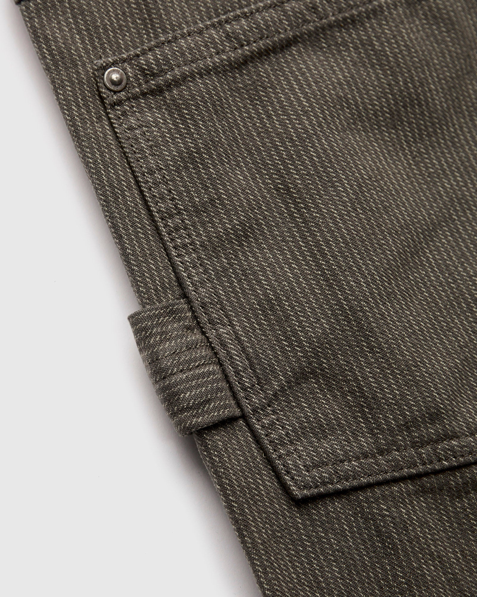 Hamilton Carpenter Pants in Black/White Twill - 8