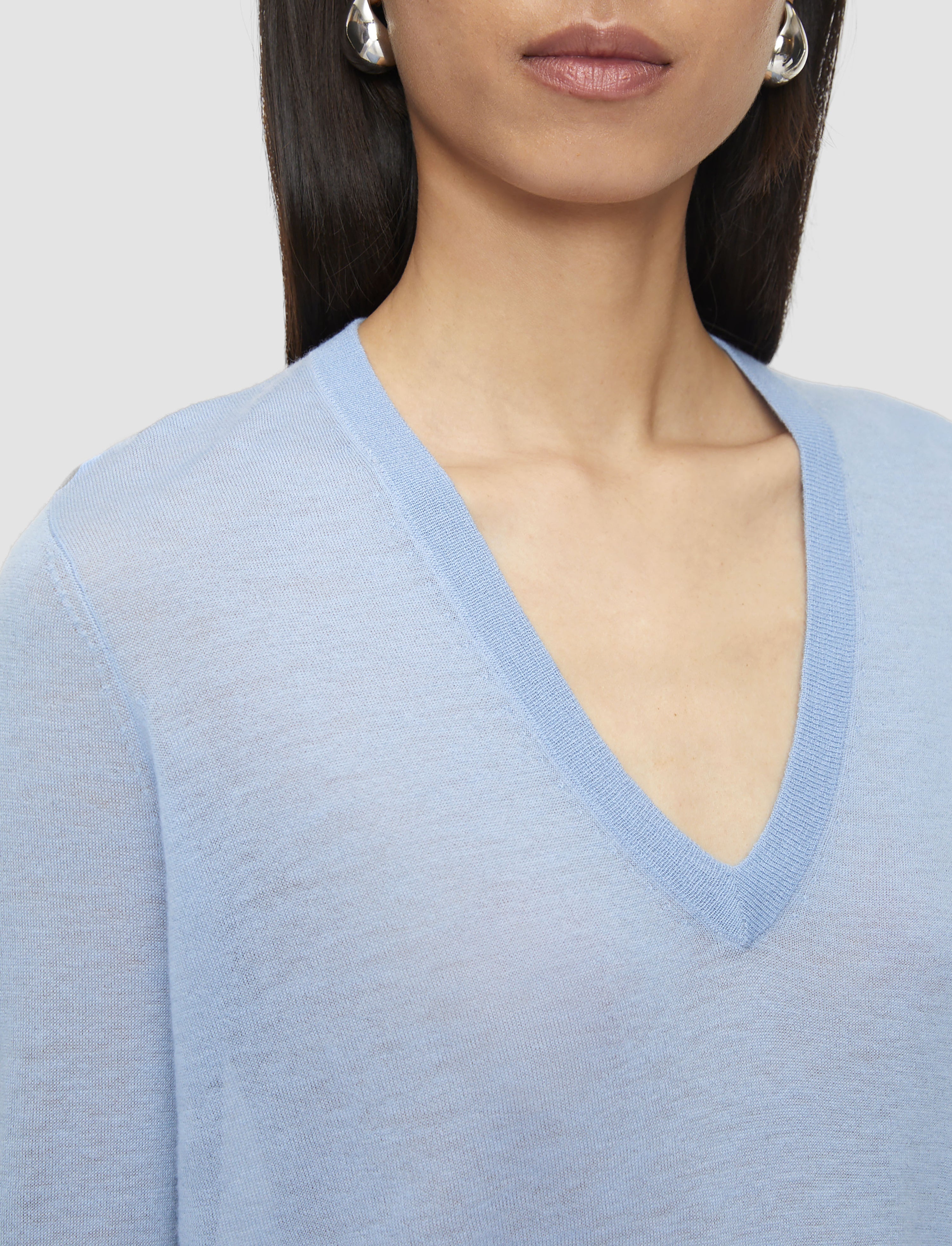 Cashair V Neck Jumper - 5